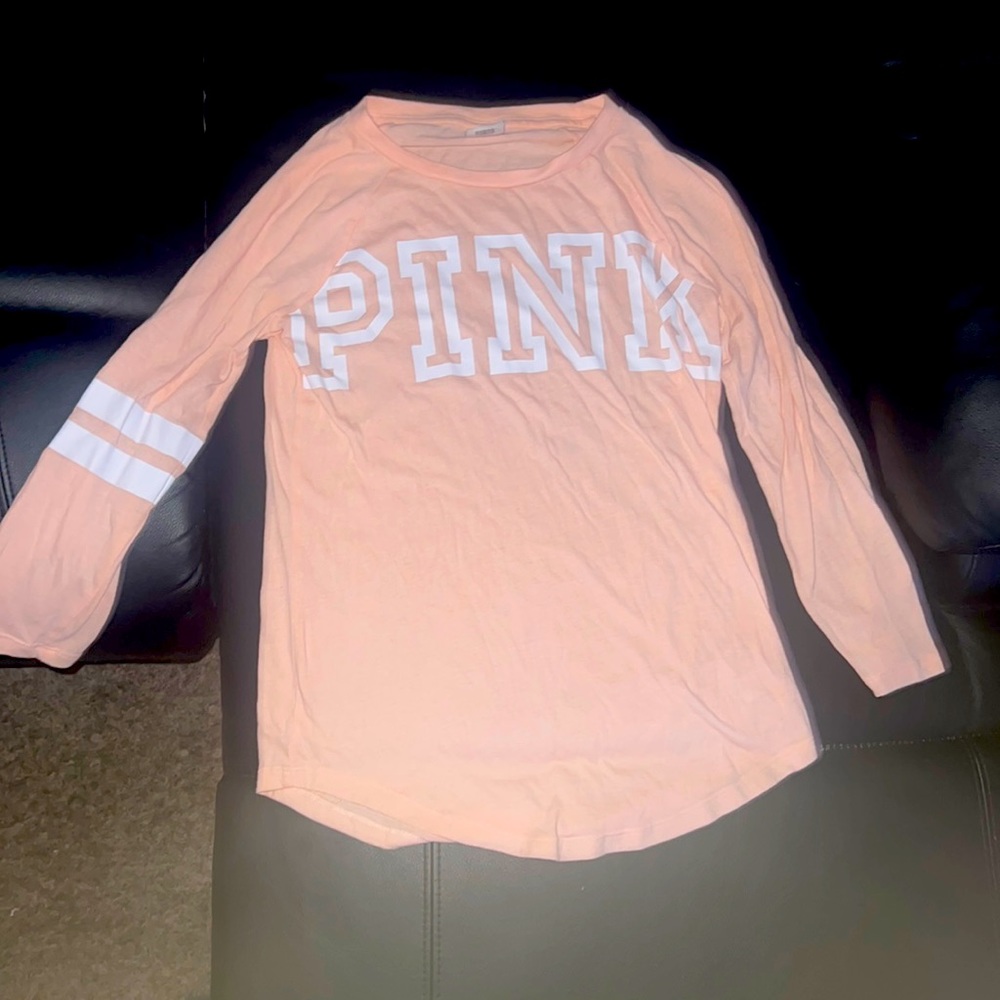 Pink long sleeve top